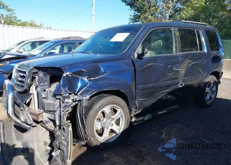 2014 Honda Pilot Ex-L from USA, damaged, VIN 5FNYF4H53EB024035